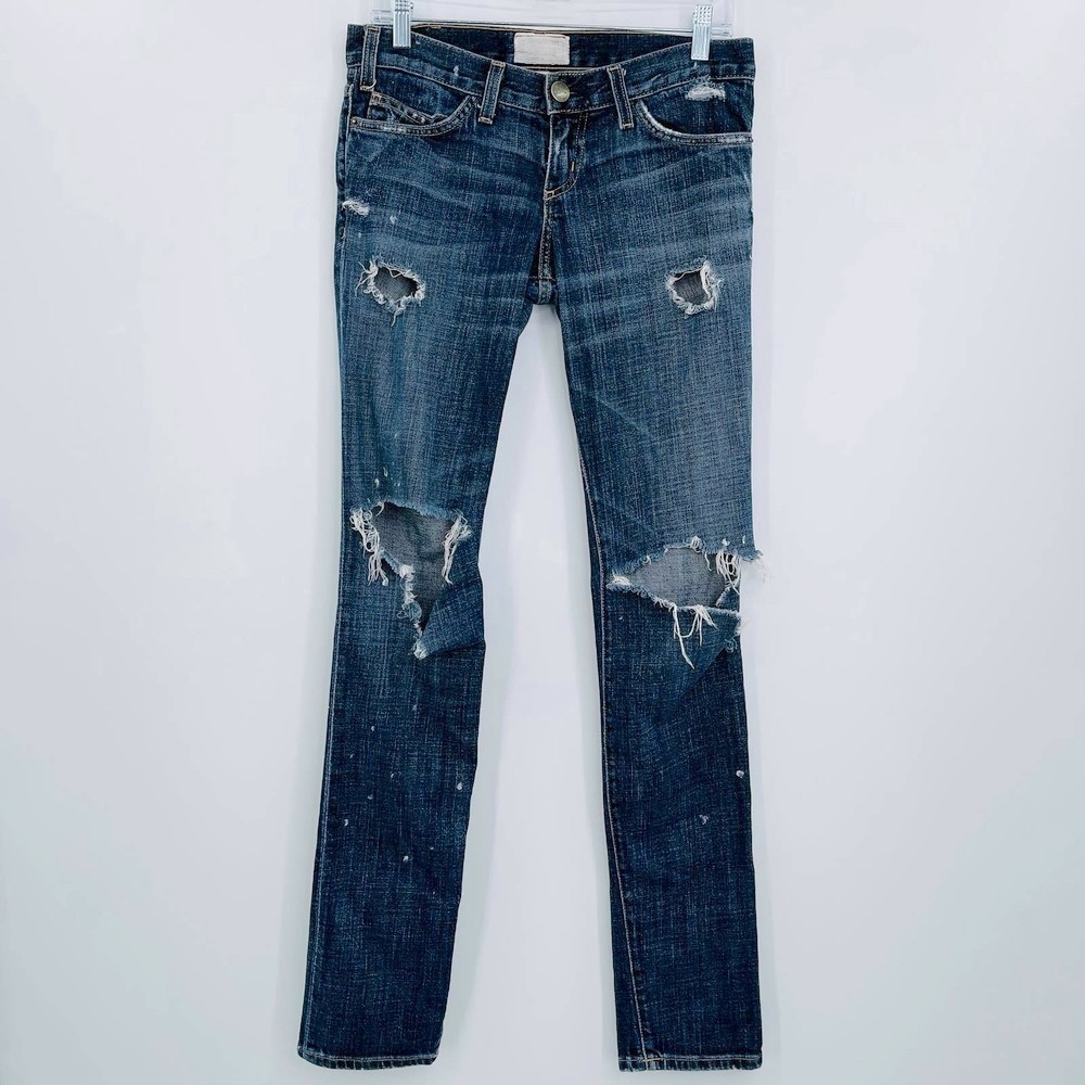 Current/Elliott The Skinny destroyed jeans